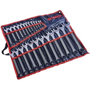 Neilsen Model - 25PC Spanner Set - Metric Drop Forged - Combination Wrench - Ring Open Case Neilsen Model - 25PC Spanner Set - Metric Drop Forged - Combination Wrench - Ring Open Case