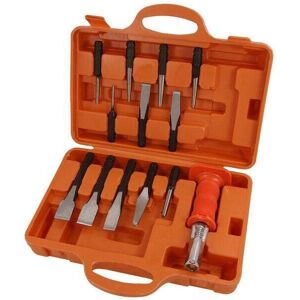 Neilsen - CT1251 - 13pc - Flat Cape - Punch and Chisel Set Neilsen - CT1251 - 13pc - Flat Cape - Punch and Chisel Set
