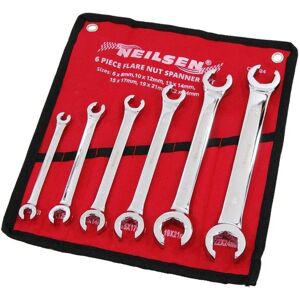 Neilsen CT1424 - 6 Piece Flaring Tool Set Nut Wrench - Brake & Fuel Lines Neilsen CT1424 - 6 Piece Flaring Tool Set Nut Wrench - Brake & Fuel Lines