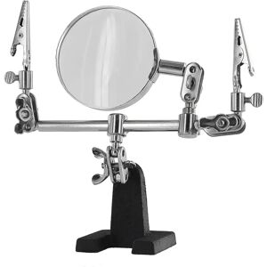 Shesto Helping Hands with Glass Magnifier - Modelcraft CL2228 Shesto Helping Hands with Glass Magnifier - Modelcraft CL2228