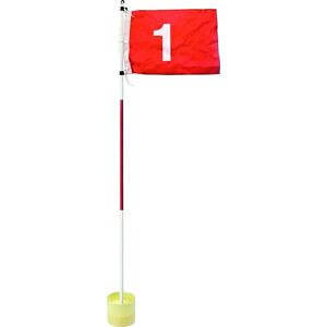 Longridge Golf Flag Stick and Hole Set - Garden Practice Longridge Golf Flag Stick and Hole Set - Garden Practice