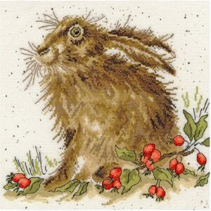 Bothy Threads Cross Stitch Kit - Hippy Hare - Cross Stitch Kit Bothy Threads Cross Stitch Kit - Hippy Hare - Cross Stitch Kit