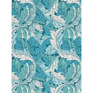 William Morris Acanthus Teal Wallpaper - Wallpaper William Morris Acanthus Teal Wallpaper - Wallpaper