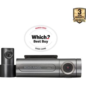 Road Angel Halo Pro 2K+ Dashcam - Grey - Front & Rear Road Angel Halo Pro 2K+ Dashcam - Grey - Front & Rear