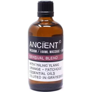 Ancient Wisdom Aromatherapy Massage Oil - Ylang Ylang, Orange, Patchouli - 100ml Ancient Wisdom Aromatherapy Massage Oil - Ylang Ylang, Orange, Patchouli - 100ml