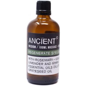 Ancient Wisdom Regenerate Oil - Rosemary, Ginger, Lavender - Massage & Bath Oil Ancient Wisdom Regenerate Oil - Rosemary, Ginger, Lavender - Massage & Bath Oil