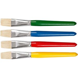 Set de Pinceaux pour Enfants Art2go - 19cm, 20mm - 4 pcs - Publicité Set de Pinceaux pour Enfants Art2go - 19cm, 20mm - 4 pcs - Publicité