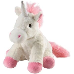 Bouillotte licorne blanche WARMIES en peluche - Type de produit - Publicité Bouillotte licorne blanche WARMIES en peluche - Type de produit - Publicité
