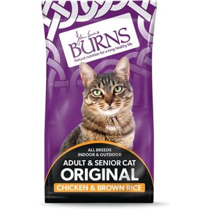Burns Original Chicken and Brown Rice Adult and Senior Cat Food - 1.5kg Burns Original Chicken and Brown Rice Adult and Senior Cat Food - 1.5kg