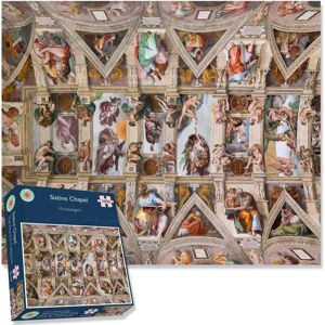 Puzzle Chapelle Sixtine - 1000 Pièces - Puzzle Michelangelo - Publicité Puzzle Chapelle Sixtine - 1000 Pièces - Puzzle Michelangelo - Publicité