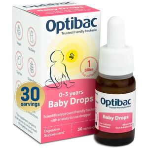Optibac Probiotics Baby Liquid Drops - 30 Servings Optibac Probiotics Baby Liquid Drops - 30 Servings