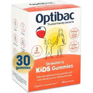 Gomitas de fresa para niños Optibac - Probióticos infantiles Gomitas de fresa para niños Optibac - Probióticos infantiles