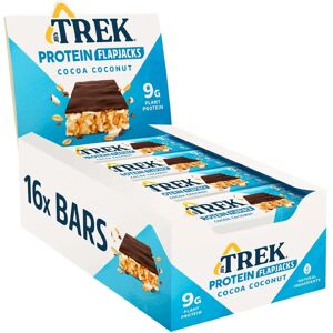 Trek Cocoa Coconut Flapjack - Protein Flapjack 50g x16 Trek Cocoa Coconut Flapjack - Protein Flapjack 50g x16