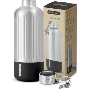 Black+Blum Isolierflasche Explorer 0,85l Schwarz - Thermoflasche Black+Blum Isolierflasche Explorer 0,85l Schwarz - Thermoflasche