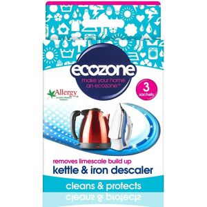 Ecozone Kettle & Iron Descaler - 3 Sachets Ecozone Kettle & Iron Descaler - 3 Sachets