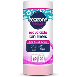 Ecozone Oxo-Biodegradable 60 Litre Bin Liners - 20 Bags Ecozone Oxo-Biodegradable 60 Litre Bin Liners - 20 Bags