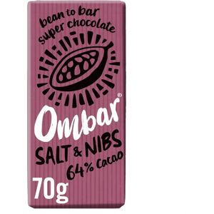 Ombar Salt & Nibs 70g - Sjokoladebar Ombar Salt & Nibs 70g - Sjokoladebar
