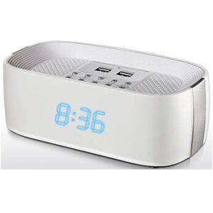 Groov-e GV-SP407-WE Bluetooth Radio Clock - radio clock Groov-e GV-SP407-WE Bluetooth Radio Clock - radio clock