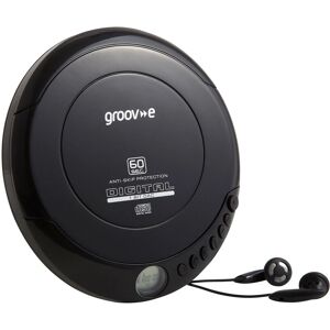 Groov-e Retro Series Personal CD Player - Black Groov-e Retro Series Personal CD Player - Black