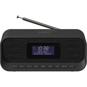 Groov-e Zeus Dab/fm Bluetooth Clock Radio With Wireless Charging Pad - Gvcr04bk Groov-e Zeus Dab/fm Bluetooth Clock Radio With Wireless Charging Pad - Gvcr04bk