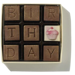 Choc on Choc Unisex Birthday Chocolate Box - Chocolate Choc on Choc Unisex Birthday Chocolate Box - Chocolate