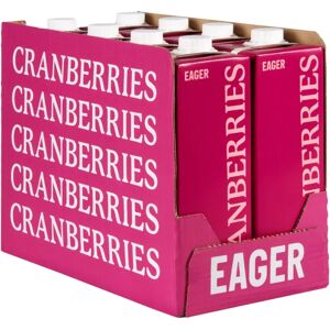 Eager Cranberry Juice 8x1L - Juice Eager Cranberry Juice 8x1L - Juice