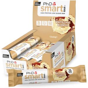 PhD Nutrition PhD Smart Bar - White Choc Blondie - 12 Bars PhD Nutrition PhD Smart Bar - White Choc Blondie - 12 Bars