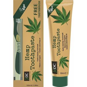 XPel XOC Dentifrice Modèle - Pâte et Brosse au Chanvre - 100ml - Publicité XPel XOC Dentifrice Modèle - Pâte et Brosse au Chanvre - 100ml - Publicité