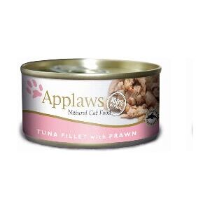 Nourriture humide Applaws Thon et Crevettes pour chats - 70g Nourriture humide Applaws Thon et Crevettes pour chats - 70g