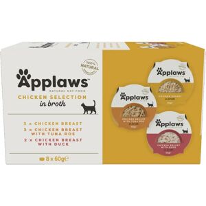 Applaws Cat Pot Chicken & Fish Selection - 8x60g Applaws Cat Pot Chicken & Fish Selection - 8x60g