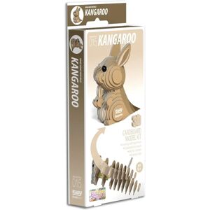 Eugy Kangaroo 3D Craft Kit - Construction, Multicolor, Kids Eugy Kangaroo 3D Craft Kit - Construction, Multicolor, Kids