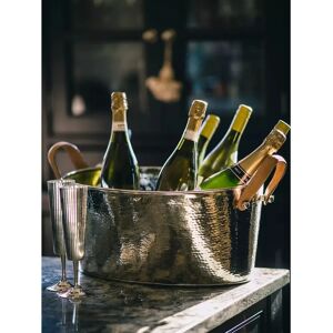 Culinary Concepts Leather-Handled Champagne Bath - Champagne Cooler Culinary Concepts Leather-Handled Champagne Bath - Champagne Cooler