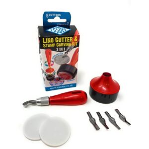 Essdee Lino Cutter & Stamp Carving Kit - 3 in 1 Essdee Lino Cutter & Stamp Carving Kit - 3 in 1
