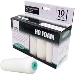 AXUS DECOR - Mini Foam Roller - 10 pack - White - Roller AXUS DECOR - Mini Foam Roller - 10 pack - White - Roller
