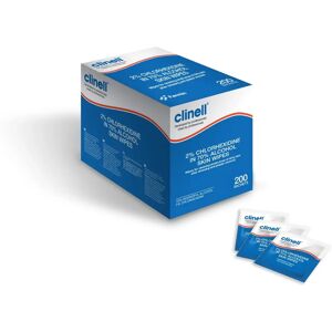 Clinell IBCA2CSKIN Skin Wipes - Pack of 200 - 70% Alcohol Clinell IBCA2CSKIN Skin Wipes - Pack of 200 - 70% Alcohol