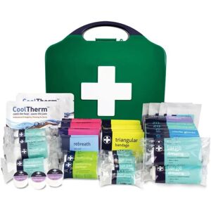 Reliance Medical BS-8599-1 Workplace First Aid Kit - Large - Super Green Aura - First Aid Kit Reliance Medical BS-8599-1 Workplace First Aid Kit - Large - Super Green Aura - First Aid Kit