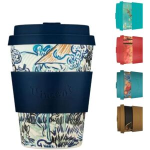 Ecoffee Tasse Réutilisable William Morris Bioplastique 12oz VGM Vignoble Ancien - Publicité Ecoffee Tasse Réutilisable William Morris Bioplastique 12oz VGM Vignoble Ancien - Publicité