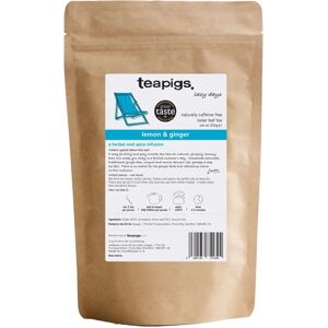Teapigs Lemon & Ginger Herbal Loose Tea - Herbal tea with lemon and ginger Teapigs Lemon & Ginger Herbal Loose Tea - Herbal tea with lemon and ginger