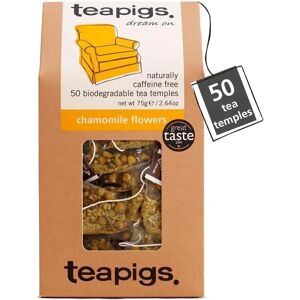 Teapigs Chamomile Flowers Tea - Calming Herbal Drink Teapigs Chamomile Flowers Tea - Calming Herbal Drink