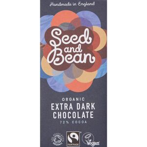 Seed & Bean Økologisk & Fairtrade Extra Mørk 72% - Sjokolade Seed & Bean Økologisk & Fairtrade Extra Mørk 72% - Sjokolade