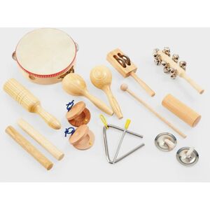 Ensemble de percussions beige Tickit - 10 instruments pour enfants 3+ - Publicité Ensemble de percussions beige Tickit - 10 instruments pour enfants 3+ - Publicité
