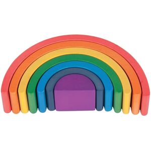 TICKIT Trä Regnbågsbåge - 7 Färger Montessori Lek TICKIT Trä Regnbågsbåge - 7 Färger Montessori Lek