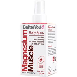 Better You Magnesium Muscle Body Spray - Soothes & Recovers - 100 ml Better You Magnesium Muscle Body Spray - Soothes & Recovers - 100 ml