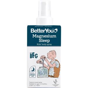 Better You Magnesium Sleep Kids Body Spray - 100ml - Supports sleep & relaxation Better You Magnesium Sleep Kids Body Spray - 100ml - Supports sleep & relaxation