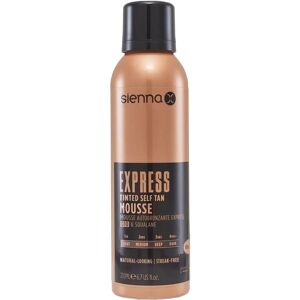 Sienna X Marque Q10 Mousse Auto-Bronzant Teintée - Moyen/Sombre - Publicité Sienna X Marque Q10 Mousse Auto-Bronzant Teintée - Moyen/Sombre - Publicité