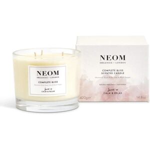 Neom Organics London Complete Bliss Three Wick Scented Candle - Scented Candle Neom Organics London Complete Bliss Three Wick Scented Candle - Scented Candle