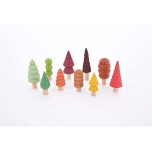 TickiT Houten Bomen Set - Educatief Spel - 10 Bomen TickiT Houten Bomen Set - Educatief Spel - 10 Bomen