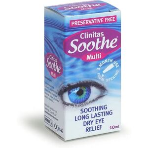 Clinitas Soothe Multi 0.4% Hyaluronic Acid Eye Drops - Eye Care Clinitas Soothe Multi 0.4% Hyaluronic Acid Eye Drops - Eye Care