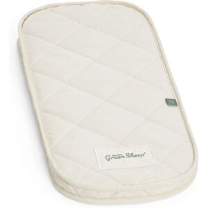 The Little Green Sheep Natural Moses Basket Mattress - 28x74cm The Little Green Sheep Natural Moses Basket Mattress - 28x74cm