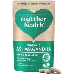 Together Health Ashwagandha Organic Extract - Full Spectrum 30 Vegicaps Together Health Ashwagandha Organic Extract - Full Spectrum 30 Vegicaps